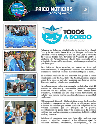 Boletín Informativo Faico 2, 2015