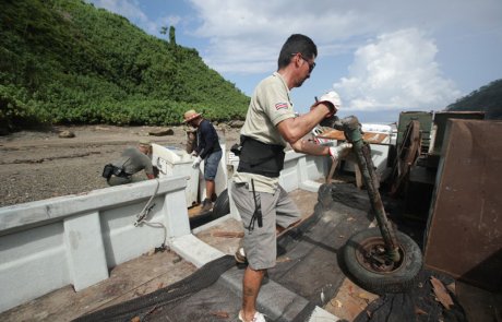 Misión “Limpiando nuestra Isla del Coco”, Faico