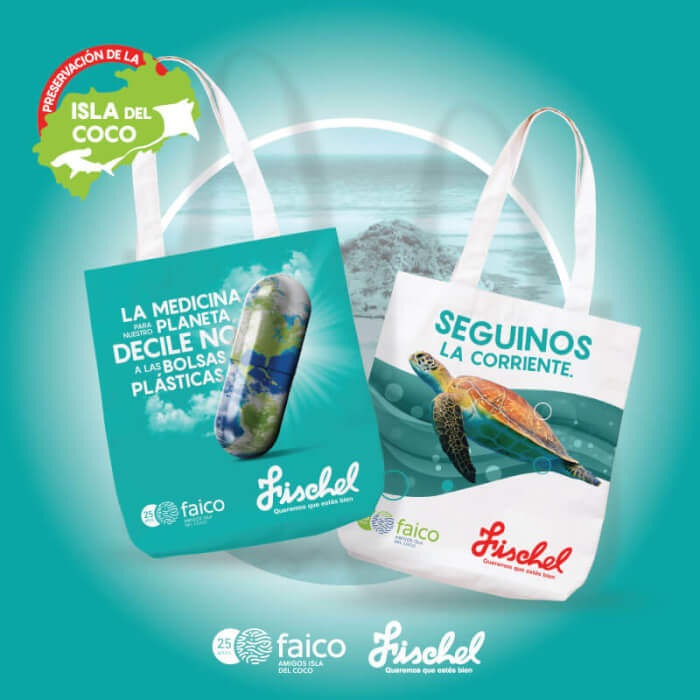 Bolsas ecológicas - Farmacias Fishel - Faico