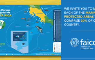 Map of the Marine Protected Areas of Costa Rica: a tool that recognizes the importance of these sites for biodiversity and the well-being of people