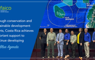 Through conservation and sustainable development efforts, Costa Rica achieves important support to continue developing our blue agenda