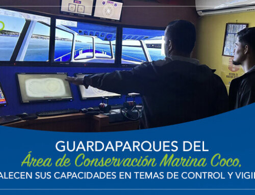 Guardaparques del Área de Conservación Marina Coco, fortalecen sus capacidades en temas de control y vigilancia