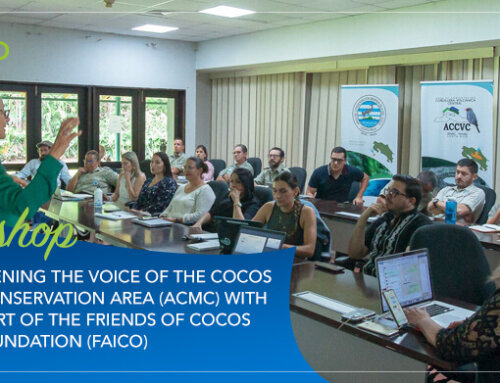 Potenciando la voz del Área de Conservación Marina Coco (ACMC) con el apoyo de la Fundación Amigos de la Isla del Coco (FAICO)