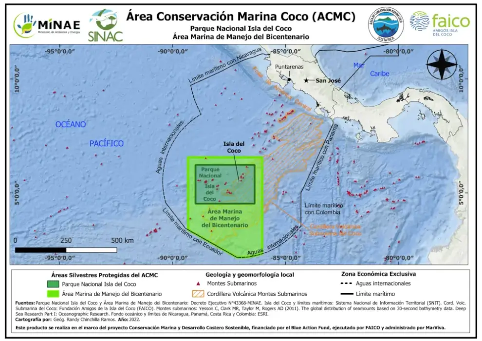 Areas Marinas Protegidas de ACMC 2022